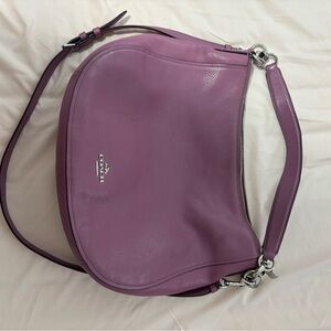 Coach Bubblegum Pink Leather Hobo Bag